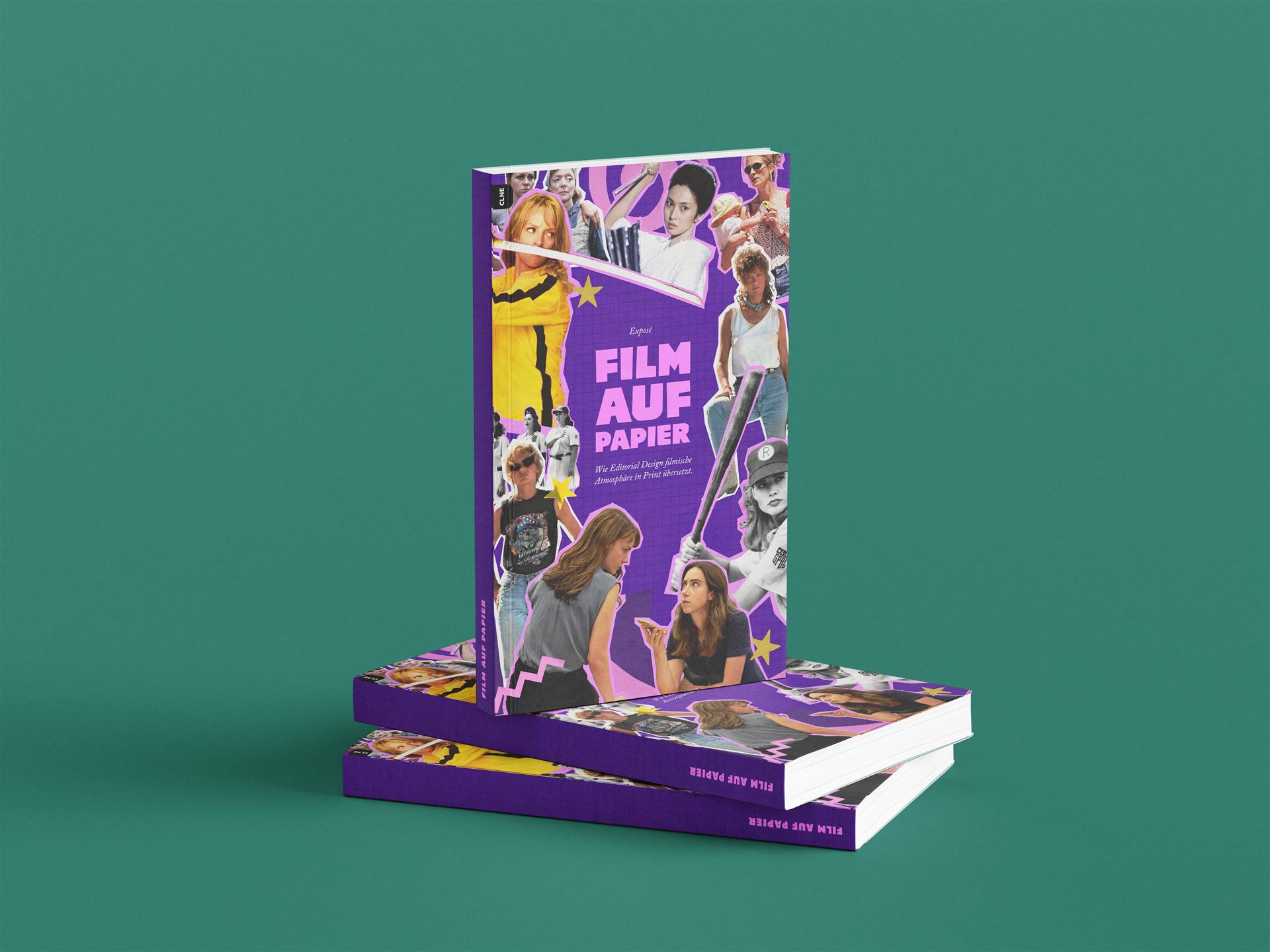 Film auf Papier